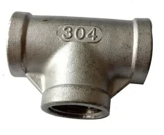 309S Stainless Steel 3 Way Pipe Fitting
