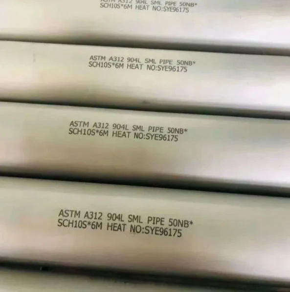 ASTM A312 TP904L Stainless Steel Pipe ASTM A312 TP904L Stainless Steel Pipe