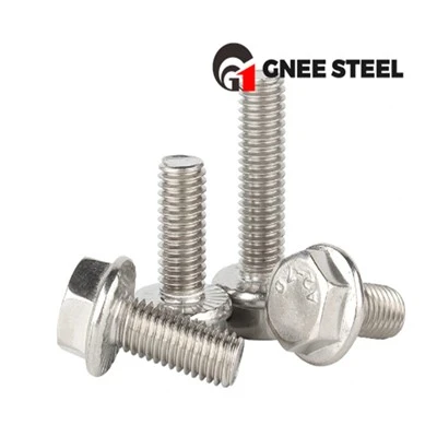 A 2-70 a 4-80 parafusos de flange de aço inoxidável